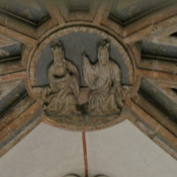 keystone of the chancel